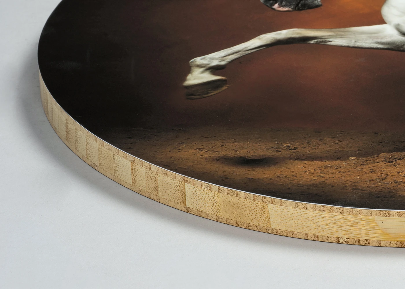Bamboo Round Closeup