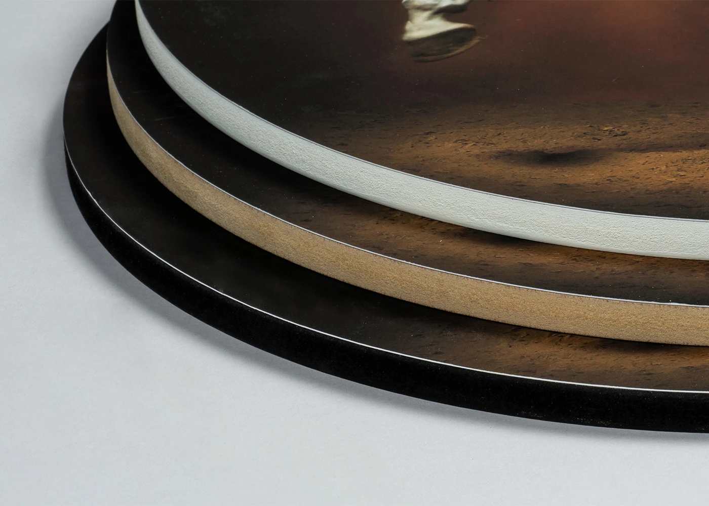 MDF Round Closeup